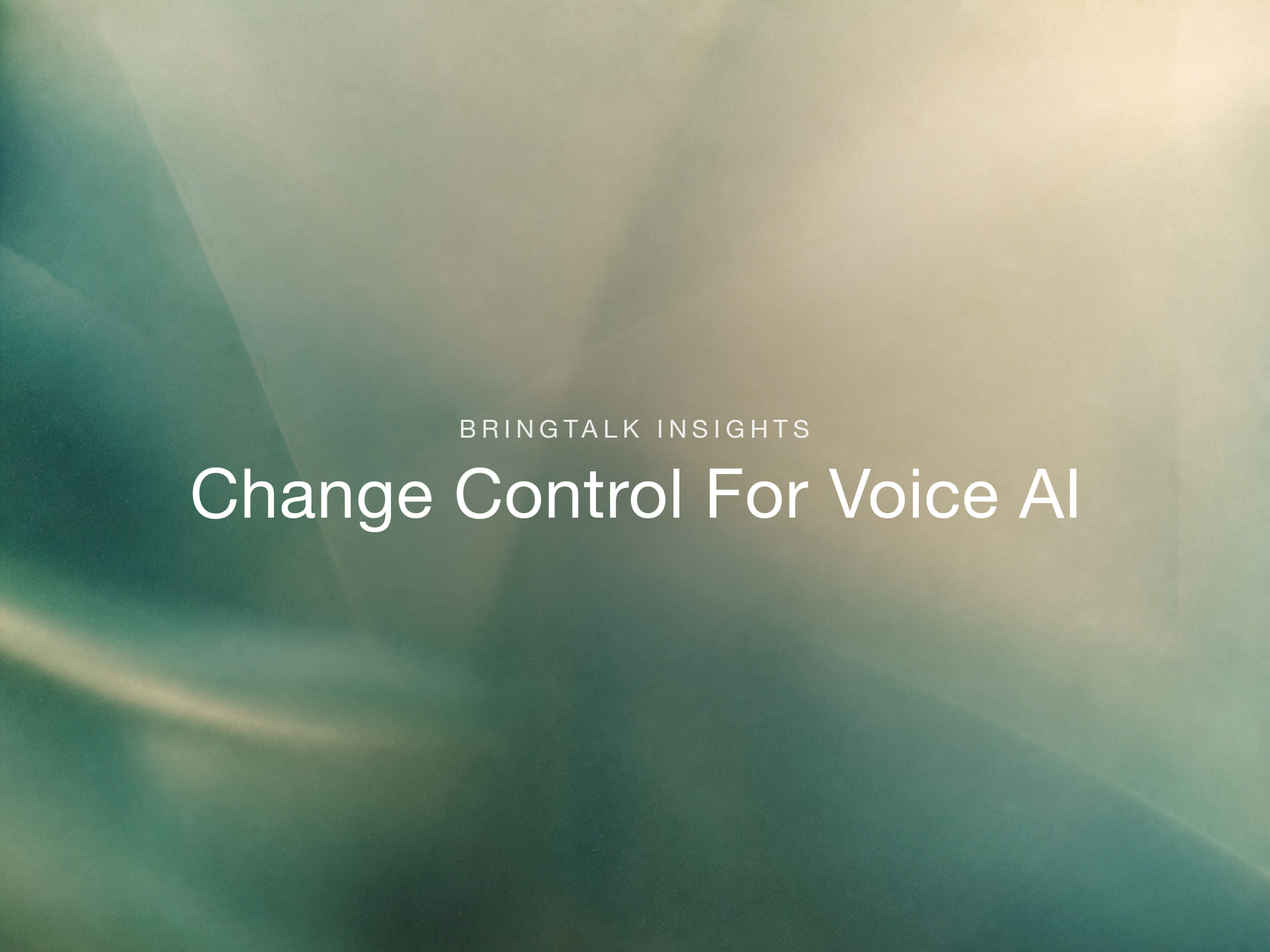 Voice AI Knowledge Updates Need a Five-Step Change-Control Loop